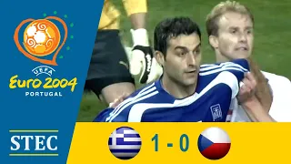 Greece vs Czech Republic: 1-0 | UEFA Euro 2004 Semi-finals