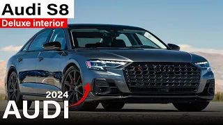 2024 Audi S8 - Deluxe interior and High-Tech Sedan | SWID