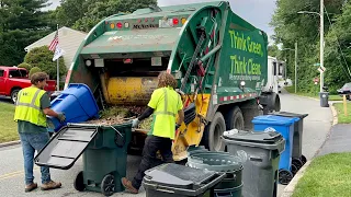 Waste Management Garbage Trucks VS. 2022 Cart Lines