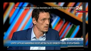 Roberts Klimovičs: Tā ir uzpūsta pīle. Šobrīd nav pandēmija, bet infodēmija