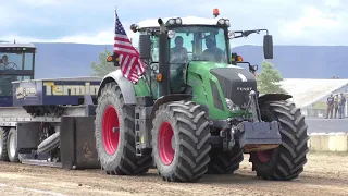 Big Boy Open Farm Tractors Hit The Track at Woodstock, VA