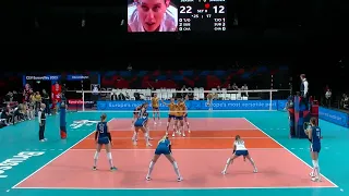 Volleyball Serbia - Sweden 3:0 Eurovolley FULL Match