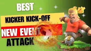 Kicker Kick-Off Attack In Clash Of Clans ⚽ #clashofclans #clash #supercell