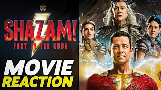 FURY OF THE GODS MOVIE REACTION 2023  (Wonder Woman Saves Shazam!)