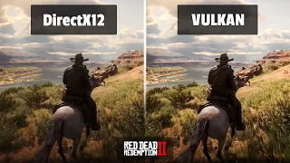 Red Dead Redemption 2: VULKAN vs DirectX 12 | 4K, RTX 2060