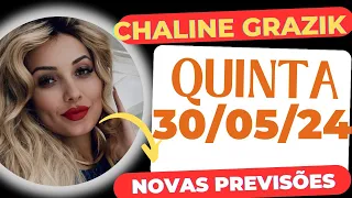 Vidente CHALINE GRAZIK 30/05/24 LIVE Completa #chalinegrazik #previsões #live