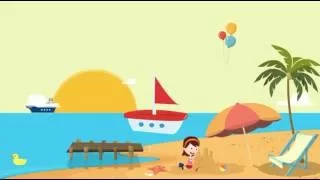 I Spy At The Beach - Character Seek & Find!! Fun & Interactive (Sand, Umbrella, Boat, Duck)