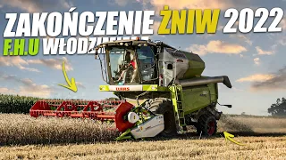 🌾ZAKOŃCZENIE ŻNIW 2022 Z CLAASĄ🔥F.H.U WŁODZIMIERZ DUTKIEWICZ 🔥CLAAS AVERO 160💚