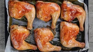 Honey Glazed Chicken Thighs