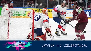 Latvija 4:3 Lielbritānija (22.05.22.) || Labākie momenti