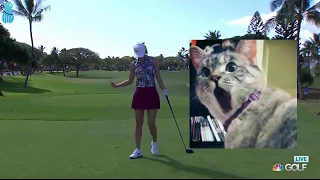 LANGUAGE WARNING!! Golf Shot Fail Compilation 2019 LOTTE Championship LPGA Tournament