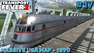 Pioneer Zephyr to From Florida  via New York to Maine // TRANSPORT FEVER 2 // #17