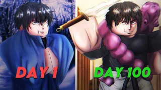 Spending 100 Days as TOJI FUSHIGURO in Jujutsu Infinite..