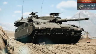 Main Battle Tank - Merkava Mk.4 - Push & Rush  - (War Thunder RB)