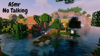 ASMR Gaming | Minecraft Survival | No Talking + Keyboard/Mouse Sounds 😴