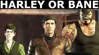 Head Off Harley Or Head Off Bane - Alternative Choices - BATMAN Season 2 The Enemy Within Episode 2