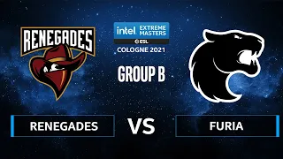 CS:GO - FURIA vs Renegades [Nuke] Map 2 - IEM Cologne 2021 - Group B