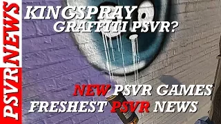 KINGSPRAY GRAFFITI PSVR | MARS 2030 Coming Soon | New PSVR Games PSVR News