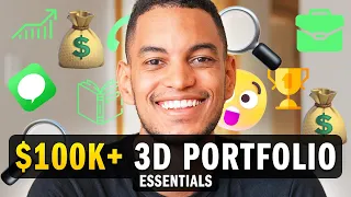 How to Create A $100k+ Portfolio for 3D Animation And Rendering