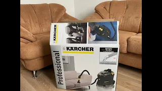 Моющий пылесос KARCHER Puzzi 8/1. Химчистка дивана.