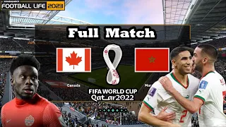 CANADA VS MOROCCO - The Football Life FIFA World Cup Qatar 2022 Canada vs Morocco Prediction