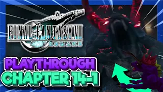 BEHEMOTH TYPE 0 FIGHT?!  - Final Fantasy VII Remake Playthrough (Chapter 14-1)