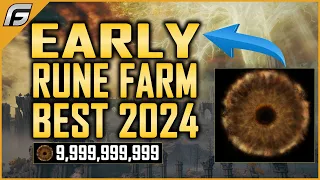 Elden Ring BEST EARLY RUNE FARM 2024 - Best Starter Guide To Level Up (Exploit)