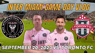MESSI INJURED Inter Miami vs  Toronto 9 20 23