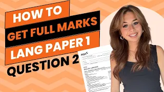 How to get FULL MARKS on Language Paper 1 Question 2