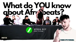 Burna Boy SHOCKED by WHITE Afro Beats SINGER from Manchester😱| BETA SQUAD | Guess The Singer🎤