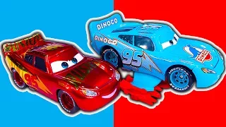 Disney Cars Collection 3 Crash Talking Lightning McQueen Monster Jam McQueen & Cars Collection