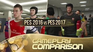 [TTB] PES 2016 vs PES 2017 - Gameplay Comparison - How Much Has It Changed?