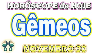 Horóscopo do dia GÊMEOS 30 de NOVEMBRO, 2022 ♊ PREVISÃO GÊMEOS 30/11/2022