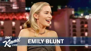 Emily Blunt on Husband John Krasinski, A Quiet Place Part II & Almost Becoming a Pop Star