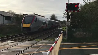 Saxmundham Chantry Road Level Crossing (Suffolk) 15/02/2024