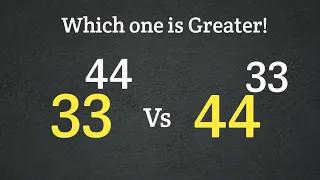 How to compare two big numbers #maths #matholympiad