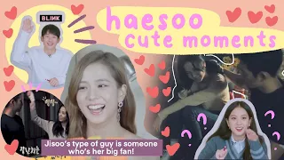 HAESOO CUTE MOMENTS  [ Jung Haein as a BLINK, Haesoo staring at each other and more ]