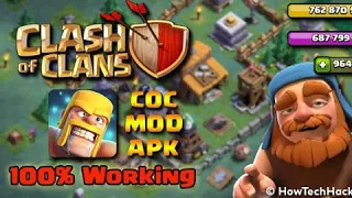 100% working clash of clans hacked apk. Download for free no root required.