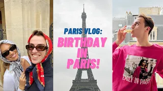 Birthday in Paris Vlog: Cafe St Regis, Galeries Lafayette, Climbing Eiffel Tower