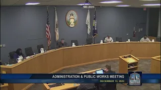 Administration and Public Works Committee Meeting 12-12-2022