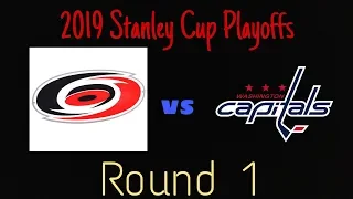 2019 Stanley Cup Playoffs - Carolina Hurricanes vs Washington Capitals (R1) Preview/Predictions