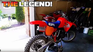 Honda CR500  Riding a Legend!