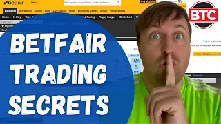 Betfair Trading Secrets Pros DON'T Want You To Know!