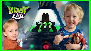 Exciting Beast Lab Surprise! Milo and Indy Unbox New Dinosaur Science Experiment Toy - Beastly Fun!
