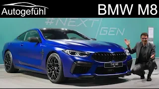 BMW M8 Coupé vs Cabriolet Premiere REVIEW Exterior Interior comparison - Autogefühl