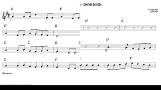 A barata diz que tem - cantiga de roda (Bb Tenor Sax) [Sheet music] Cover