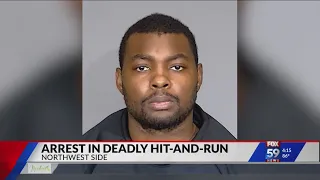 Indy man is arrested and charged following the deadly hit-and-run of a 70-year-old riding motorized