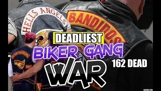 Hells Angels vs Rock Machine - Quebec Bike War - 162 Dead - Deadliest Biker Gang War In History