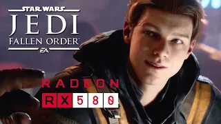 Star Wars Jedi: Fallen Order (2019) / Intel Xeon E3-1230 V2 / Radeon RX 580 / FPS TEST (SSD)