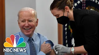 Biden Receives Second Covid Booster Shot: 'Didn't Hurt A Bit'
